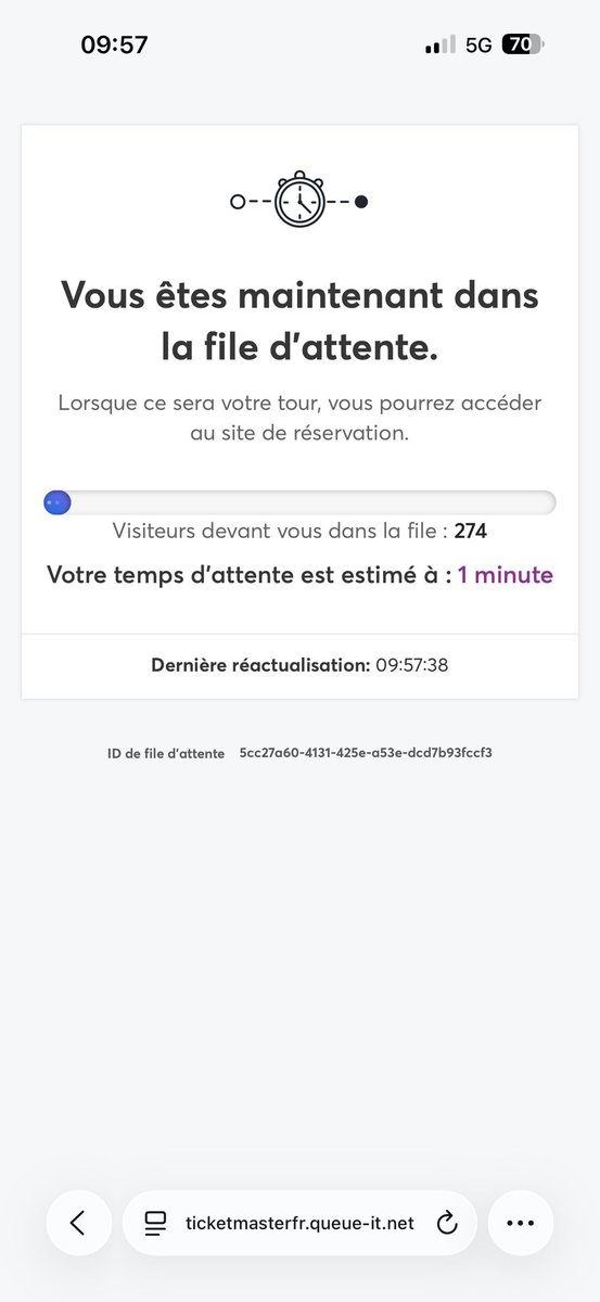 ValKusters's tweet photo. @Ticketmaster on se fout de notre gueule là non ? Ça commence à bien faire vos histoires là 
@davidguetta on fait comment ? 
#DavidGuetta https://t.co/hvXFxcyZ3t