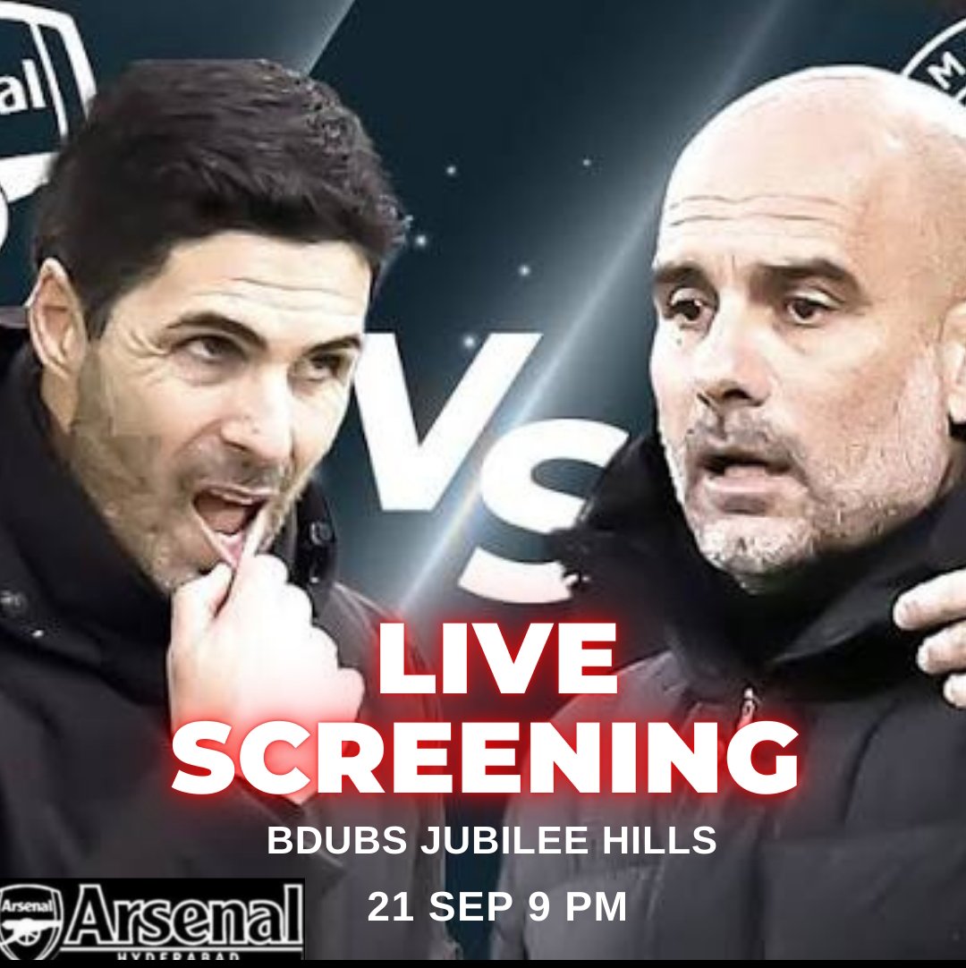 Arsenal Hyderabad Supporters Club tweet media