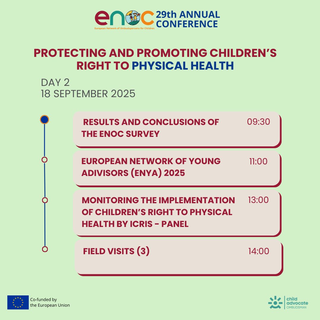 European Network of Ombudspersons for Children tweet media