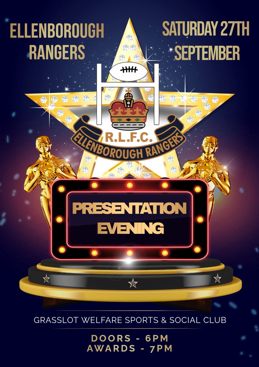 ElbraRangers's tweet photo. 🟦⬜️ PRESENTATION EVENING 2025 ⬜️🟦

The Club is open from 1pm Onwards!

All are Welcome - Free Entry! 

We will be holding a raffle etc on the evening so prizes are welcome 🙌🏼👌

Could all Supporters please DMA their vote for Supporters POTY by Midnight tomorrow! 

🔵⚪️🔵⚪️ https://t.co/Gm7ySVKFJK