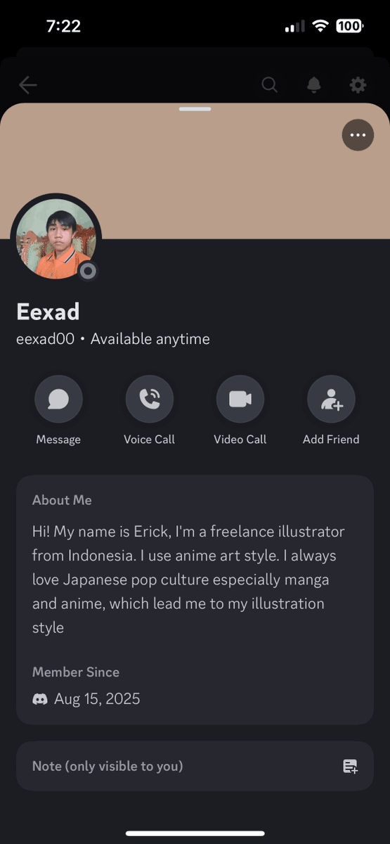 eexad00's tweet photo. ⚠️ SCAM WARNING⚠️

It’s come to my attention that people are creating fake Discord accounts pretending to be me to scam past customers.

If you’ve commissioned me on Fiverr before and receive a message with my name and these PFPs, please block and ignore it. Stay safe! https://t.co/ngagssrEuD