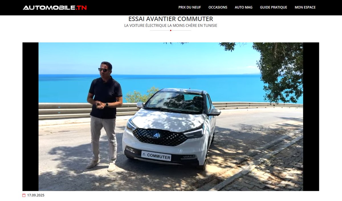 AvantierMotors's tweet photo. Big news!🚗
#Avantier is now featured on https://t.co/PzSNwpKpMm, one of Africa’s top auto review platforms — right alongside global premium brands.🌍💚
We’re just getting started. 
The future of clean mobility is here, and it’s electric.
#ElectricMobility #SustainableTransport https://t.co/78H4e5kngL