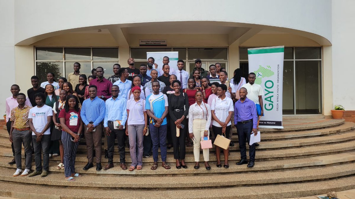 GayoUganda's tweet image. We concluded our #greenskills Public Lecture at @Makerere, bringing together passionate students and youth leaders to explore pathways in #greenjobs, climate entrepreneurship, and sustainable #innovation.