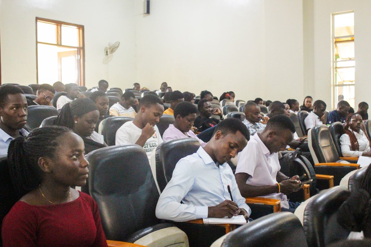 GayoUganda's tweet image. We concluded our #greenskills Public Lecture at @Makerere, bringing together passionate students and youth leaders to explore pathways in #greenjobs, climate entrepreneurship, and sustainable #innovation.