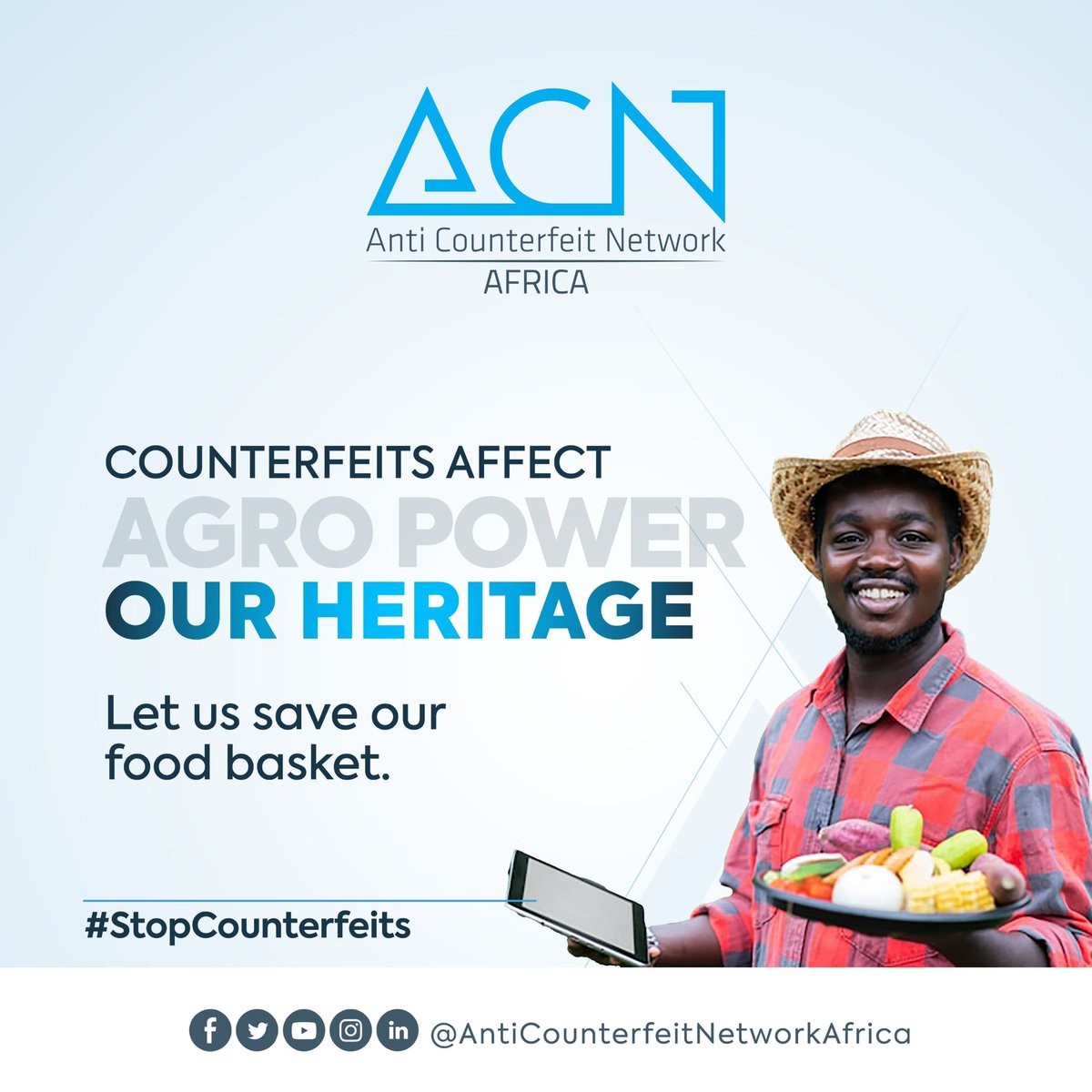 From farm to fork, every step matters. Choosing to #LetsGoGenuine isn’t just about quality, it’s about protecting our farmers, preserving our heritage, and securing our nation’s food basket. Our future depends on it. #FromFakeToSafe