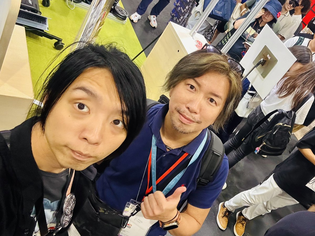 めちゃくちゃご無沙汰and超多忙な陽一さんとバッタリ。
ありがとうございました！

#落合陽一 #null2 #GSE2025