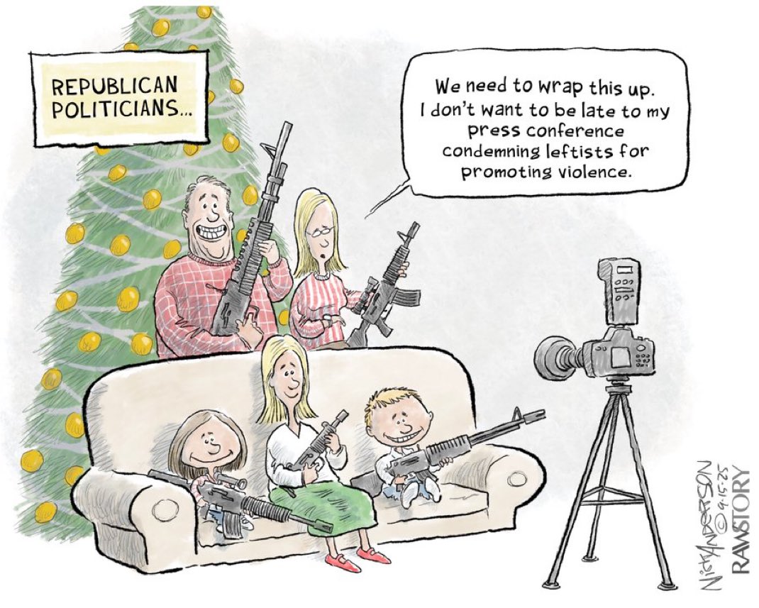 kangaroos991's tweet image. ON a 1-10 scale, how 'happy' would you be if Republican lawmakers lost control of Congress at the 'mid-term' elections?

#VoteThemAllOut #EndGunViolence 🟧
Cr: @Nick_Anderson_ #GunReformNOW