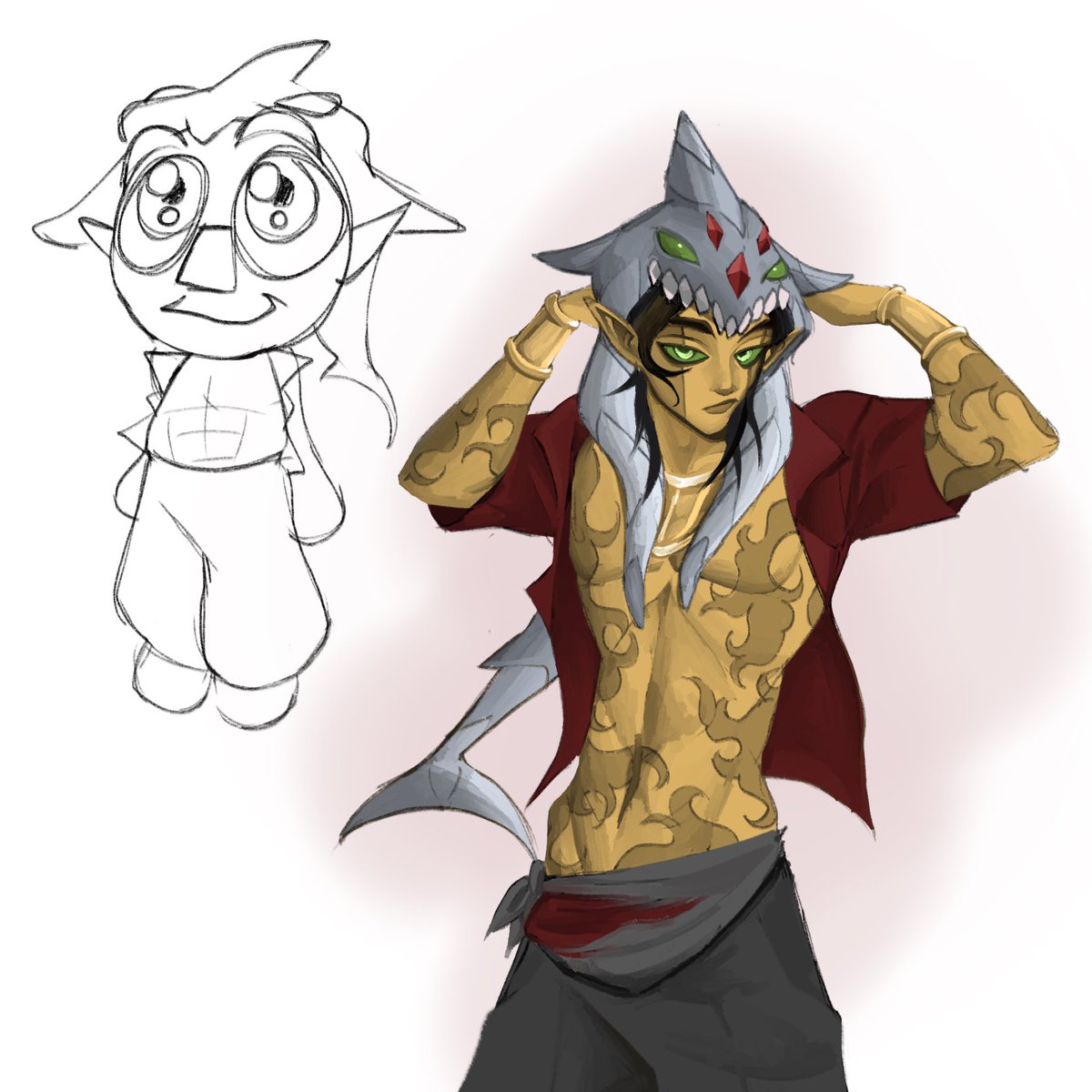 Foosh doodle #foolishfanart