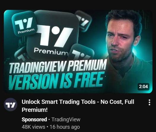 VYADIndia's tweet photo. Beware!! I think these are fake Tradingview premium promotions by some scammers. Dont fall for these traps. Report them to the TradingView team. @tradingview #nifty #VerifiedBySensibull https://t.co/C0kkTTdp2a