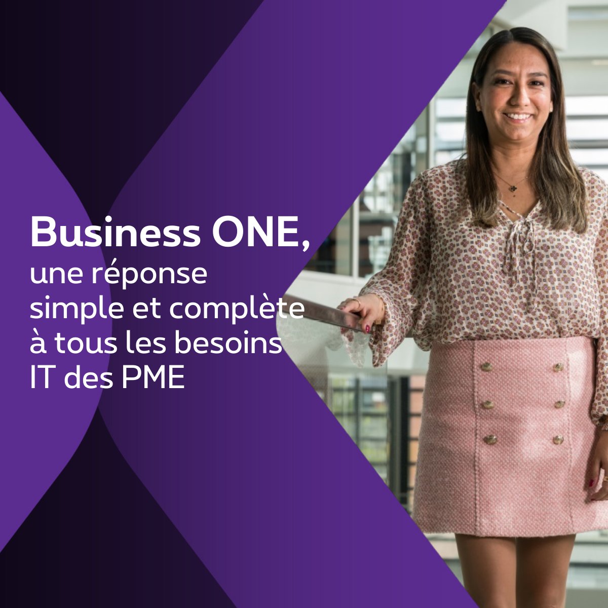 🚀PME : Simplifiez votre IT avec Business ONE !

"Business ONE répond aux besoins des PME : une solution facile à gérer qui vous libère des contraintes informatiques", explique Mariella Corcuera.

👉 proximusnxt.lu/fr/une-reponse…

#PME #BusinessONE #ProximusNXT