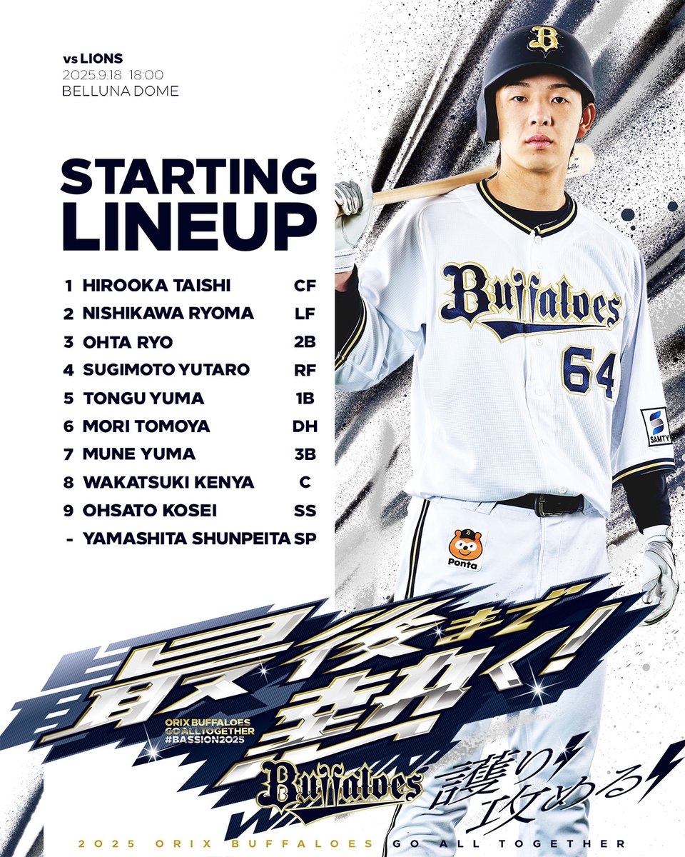 23オリックスバファローズ全143試合スコアブック