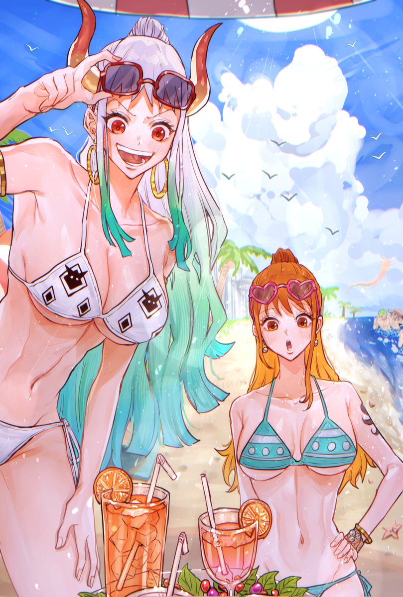 #ONEPIECE Yamato&amp;Nami