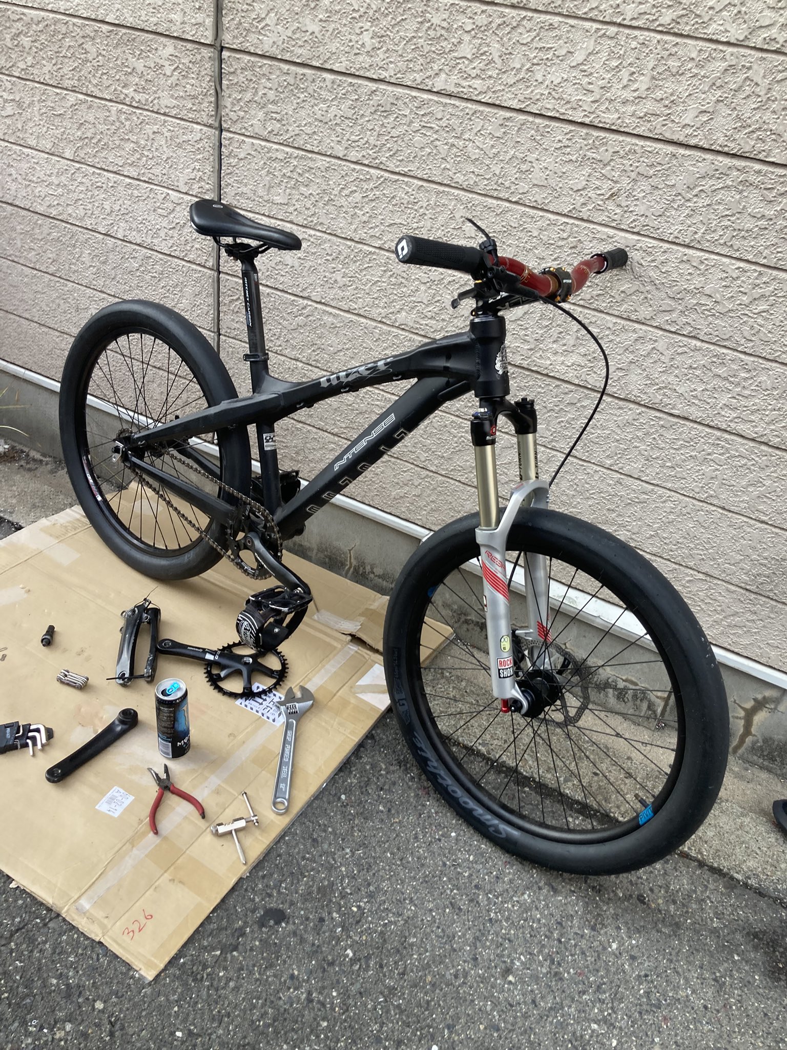 Intense マウンテンピスト 固定ギア 「サイパラ相談室72-3」 #ロード