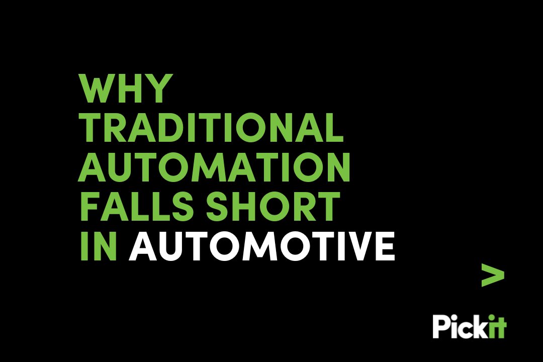 Discover 5 key challenges of traditional automation in automotive manufacturing - and why it’s time to rethink automation strategies.
#AutomotiveInnovation #Automation #SmartManufacturing #3DRobotVision #Industry40
hubs.la/Q03JK4v90