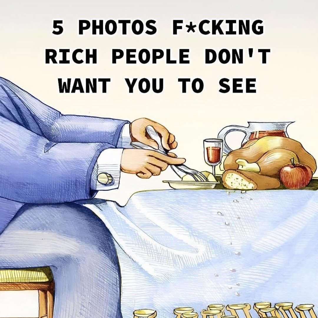 powerbeastt's tweet image. 5 PHOTOS F×CKING RICH PEOPLE DON&apos;T WANT YOU TO SEE. 🧵👇