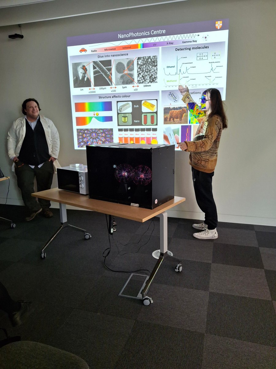 Science: Eleven students in Year 11 had an overnight visit to Cambridge on a Physics visit earlier this week. . They got a tour and participated in various workshops at the University including National Space Academy, Domino Printing company, Espire education and much more..."