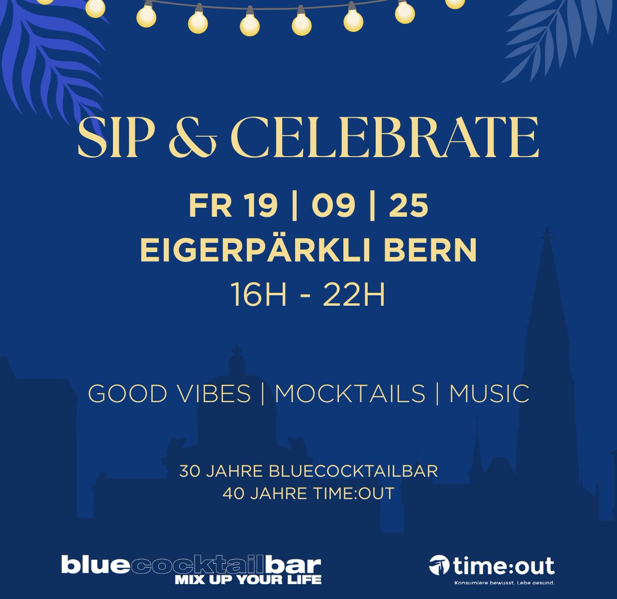 Grund zum Feiern gibt es bekanntlich immer.
ABER 40 Jahre time:out (ehem. "Lohnender Verzicht") und 30 Jahre #BlueCocktailBar sind es wert, ganz besonders gefeiert zu werden.
#alkoholfrei #Mocktails #sobriety #sober #SoberCurious #MindfulDrinking
Morgen Freitag ist es soweit. 👇