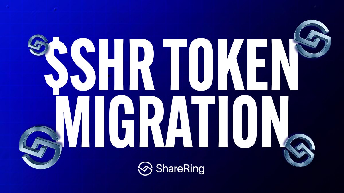 The $SHR contract is evolving to unlock a streamlined, future-ready foundation.

The migration removes legacy ICO code, cuts gas costs, and delivers transparent supply tracking.

As the fuel of the ShareRing ecosystem, $SHR powers identity, transactions, and every integration we
