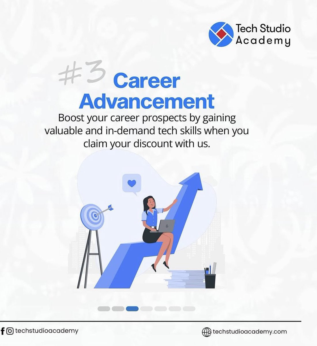 TechStudioAcdmy's tweet photo. It’s another discount season at the academy!🥳
Here are few reasons you should never miss out on this one!
P.S: Discount expires 27th September, 2025. https://t.co/SFicI0FC0X