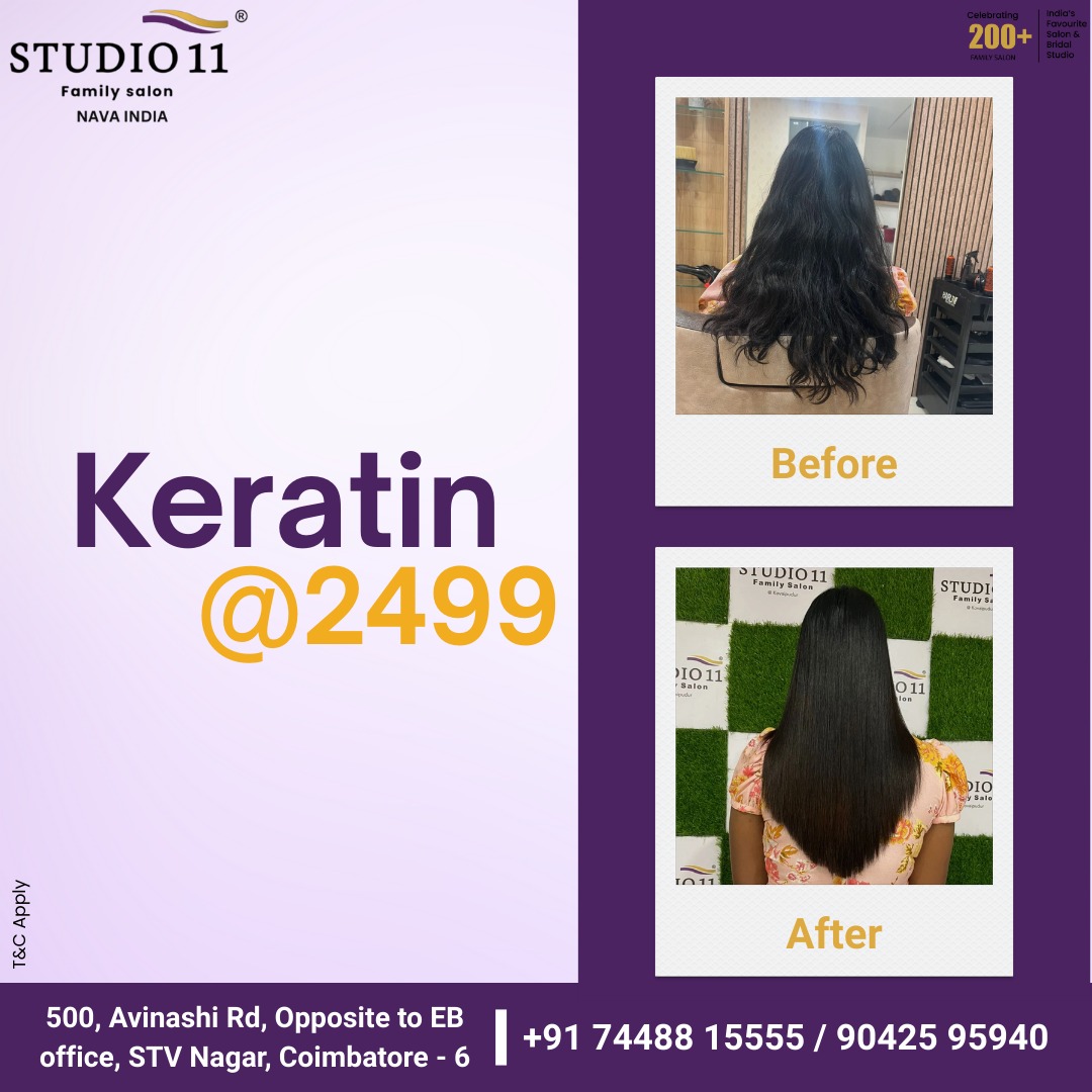 Studio11navaind's tweet photo. ✨ From Frizz to Fabulous – All in Just One Step! ✨
Why struggle with unmanageable hair when smooth, shiny perfection is just a keratin treatment away? 💖

💜 Keratin @ ₹2499 – Limited Period Offer!
#keratinhairtreatment #hairstyleideas #specialoffer #trendinghairstyles https://t.co/iBLkLkdoyJ