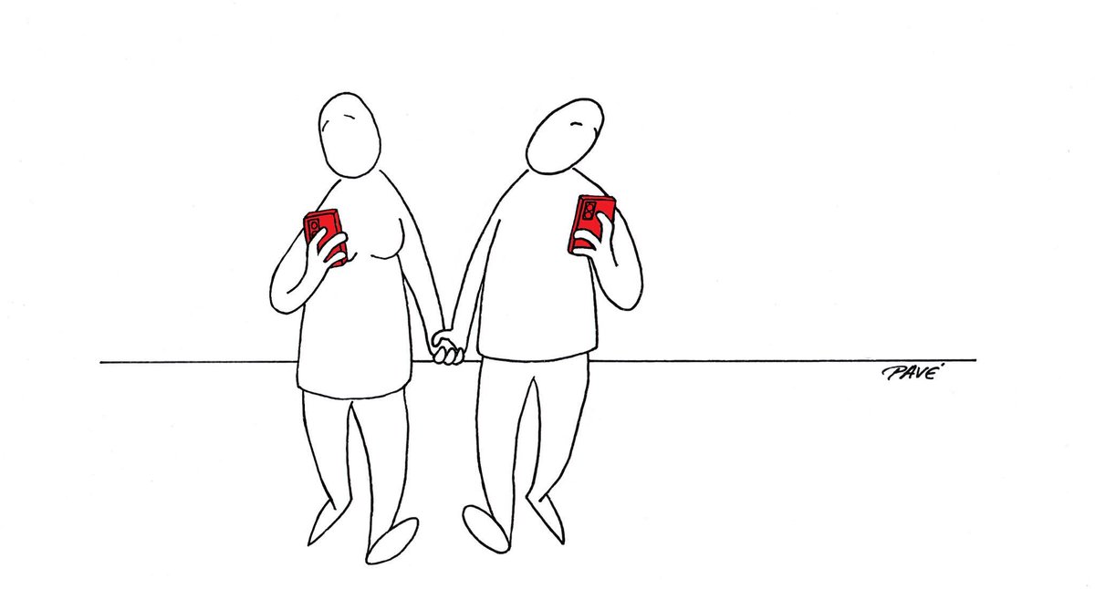 Een #cartoon van Pavé met een toepasselijke #quote van
Antoine de Saint-Exupéry:

"S'aimer, ce n'est pas se regarder l'un l'autre, c'est regarder ensemble dans la même direction."
