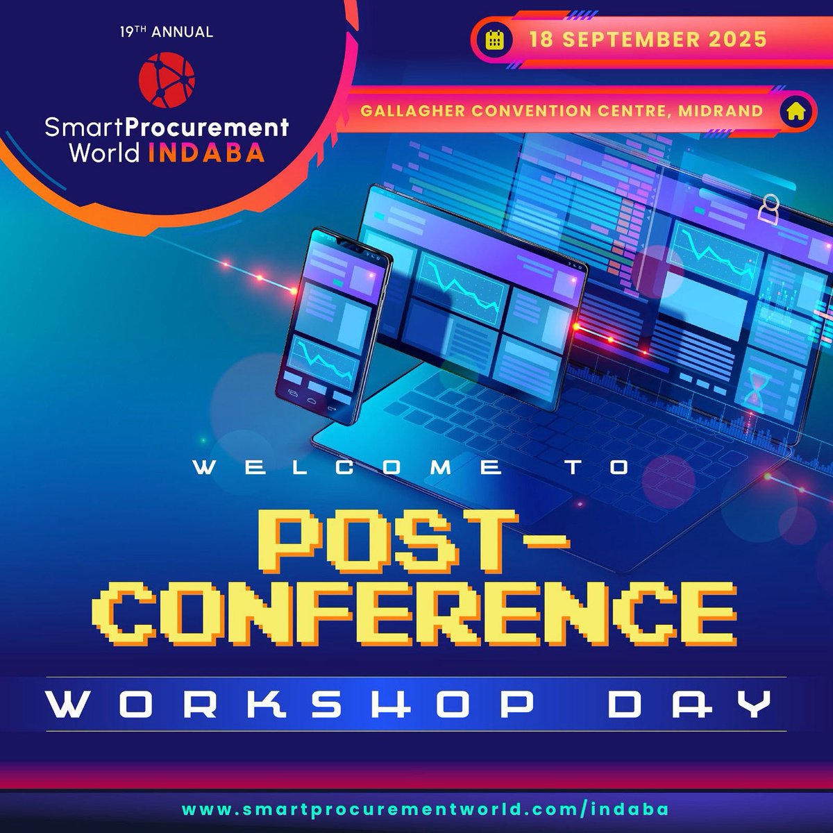 SmartProcure's tweet image. Post-conference workshops are underway at the Smart Procurement World Indaba! 🎓 These interactive sessions give delegates the chance to dive deeper into practical skills, tools, and strategies to strengthen their organisations. #SPW2025Indaba #Workshops #ProcurementExcellence