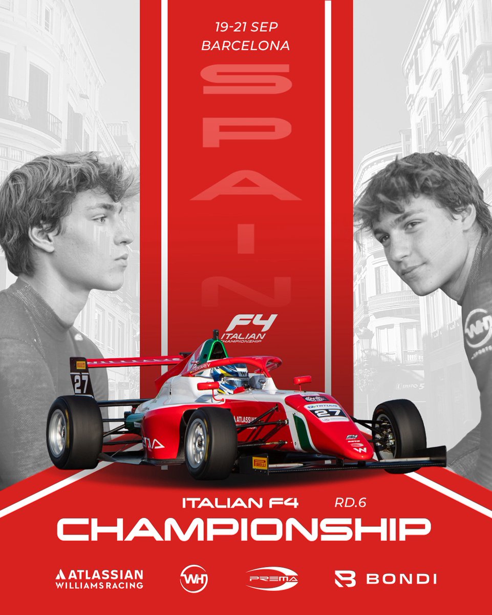 Back in Barcelona 👊🏻🇪🇸 Italian F4 Championship

Let’s go!