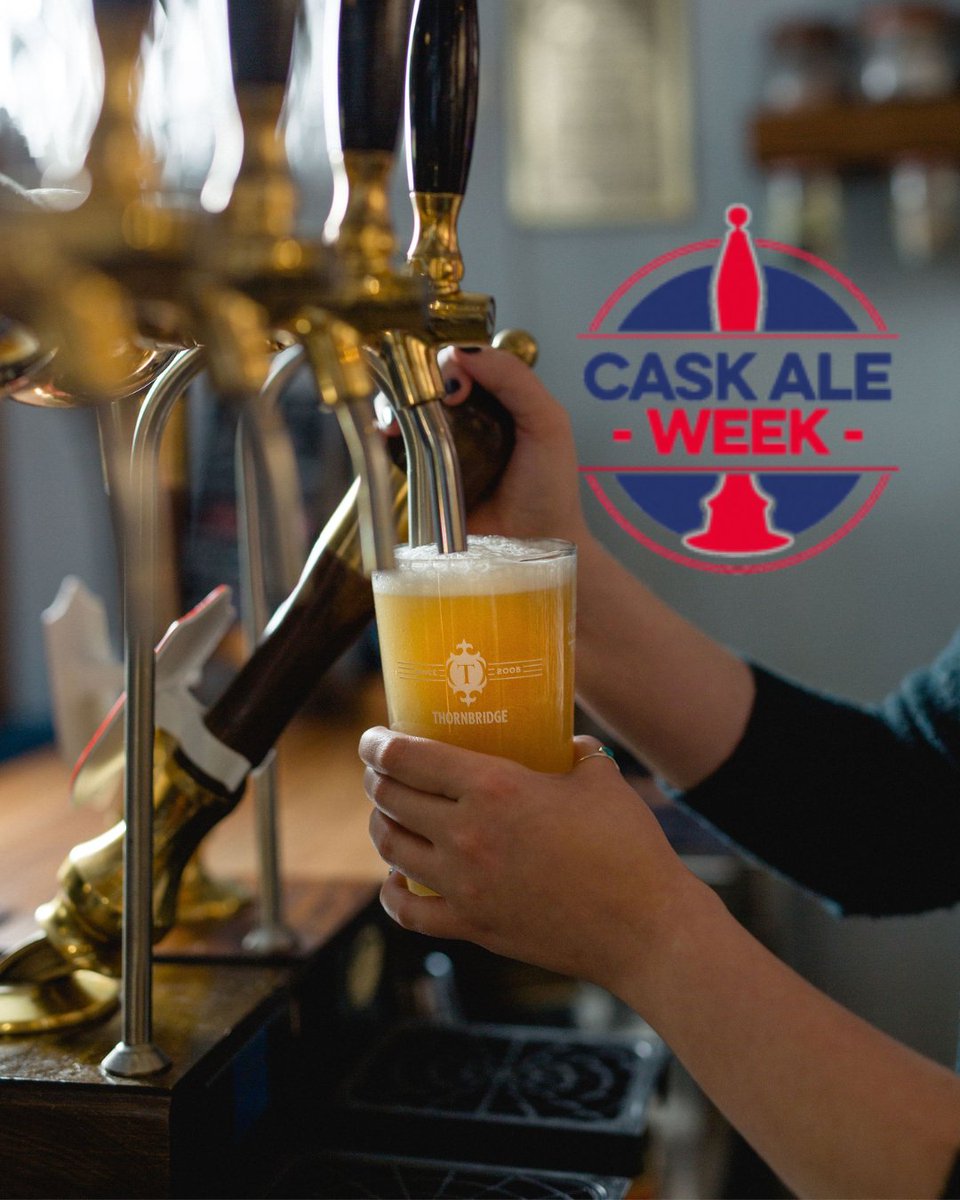 thornbridge's tweet image. Cask Ale Week is here 🗓️🍻🥳 

Do you have a favourite cask beer? Tell us ⬇️

#caskaleweek