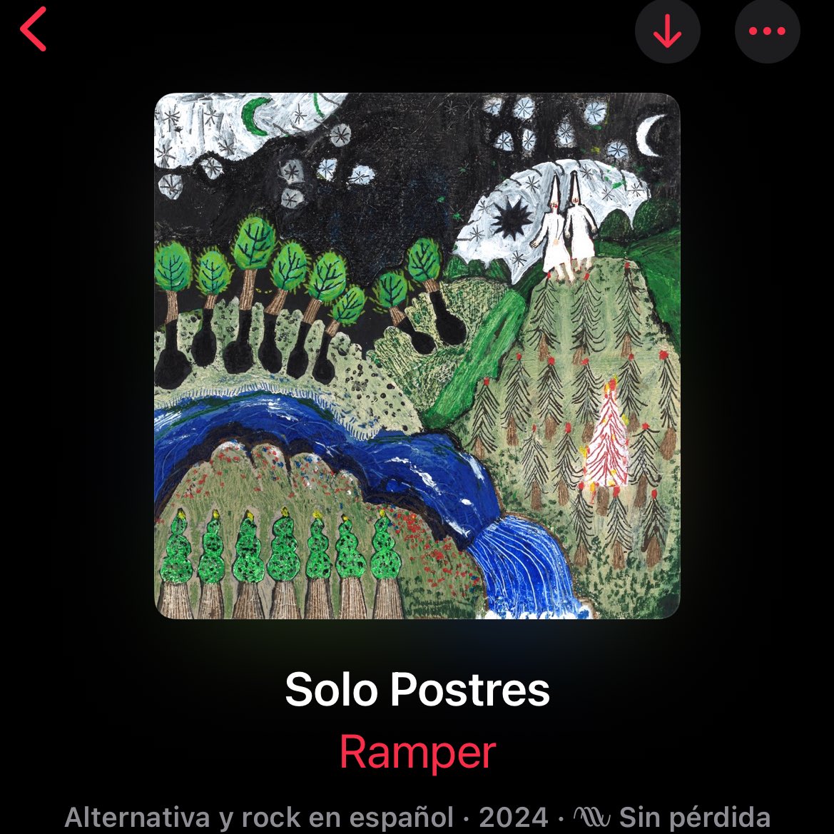 Se cumple un año de la salida de "Solo postres" de Ramper, uno de los mejores discos del 2024, de España y del post-rock en general.

Un álbum cuya escuchar resulta ser una experiencia única, poética y abstracta a nivel lírico a través de sus metáforas. Una absoluta joya.