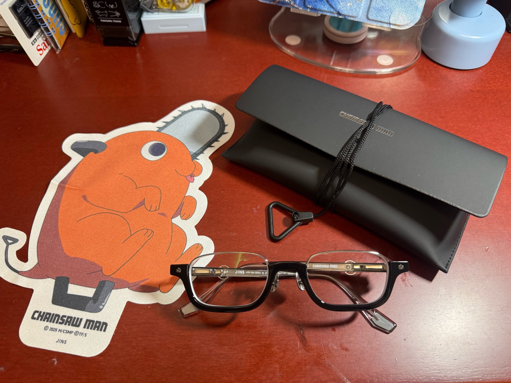 チェンソーマン jins レゼモデル レゼ 眼鏡 メガネ tang_ray on X