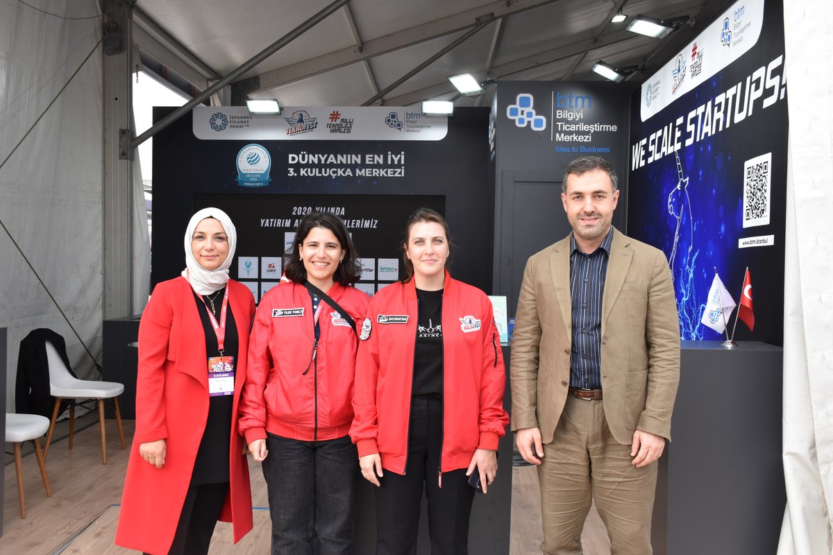 btmistanbul's tweet image. BTM olarak @teknofest İstanbul’da yerimizi aldık! D7 numaralı standımızda yenilikçi girişimlerle ve ekosistem paydaşlarımızla buluşmayı heyecanla bekliyoruz. 🚀

#btmistanbul #ideatobusiness #WeScaleStartups #Teknofest