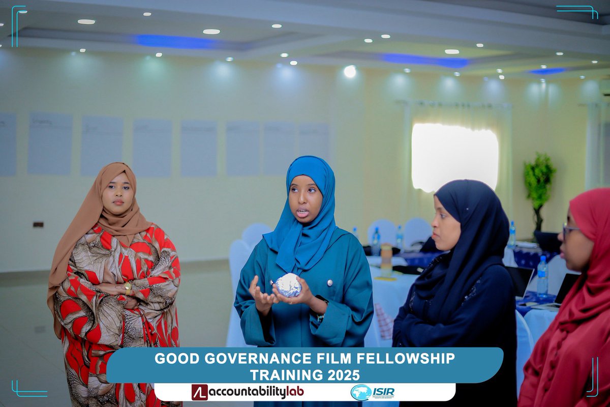 GovernanceHero's tweet photo. On September 11, the intensive 5 days GG Film Fellowship training came to an end. Participants shared their key takeaway from the 5 days and Each fellow then presented the film pitches they had been developing. The training will continue once the official filming of heroes begin https://t.co/lyppZg5Hbm