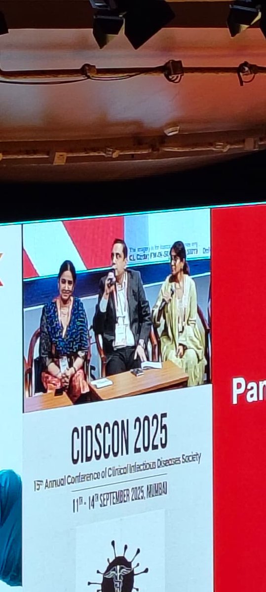 drswapgautam's tweet photo. Grateful to join esteemed colleagues as a panelist at #CIDSCON2025 ๐ก๐ค Discussing preventive healthcare & shingles awareness was truly enriching! ๐โจ #HealthcareLeadership #VaccineAwareness #PreventiveMedicine
#CIDSCON2025
#CIDSCON
#IDTwitter
#MedTwitter
#DrSwapnilGautam https://t.co/JQwNtmLT7e
