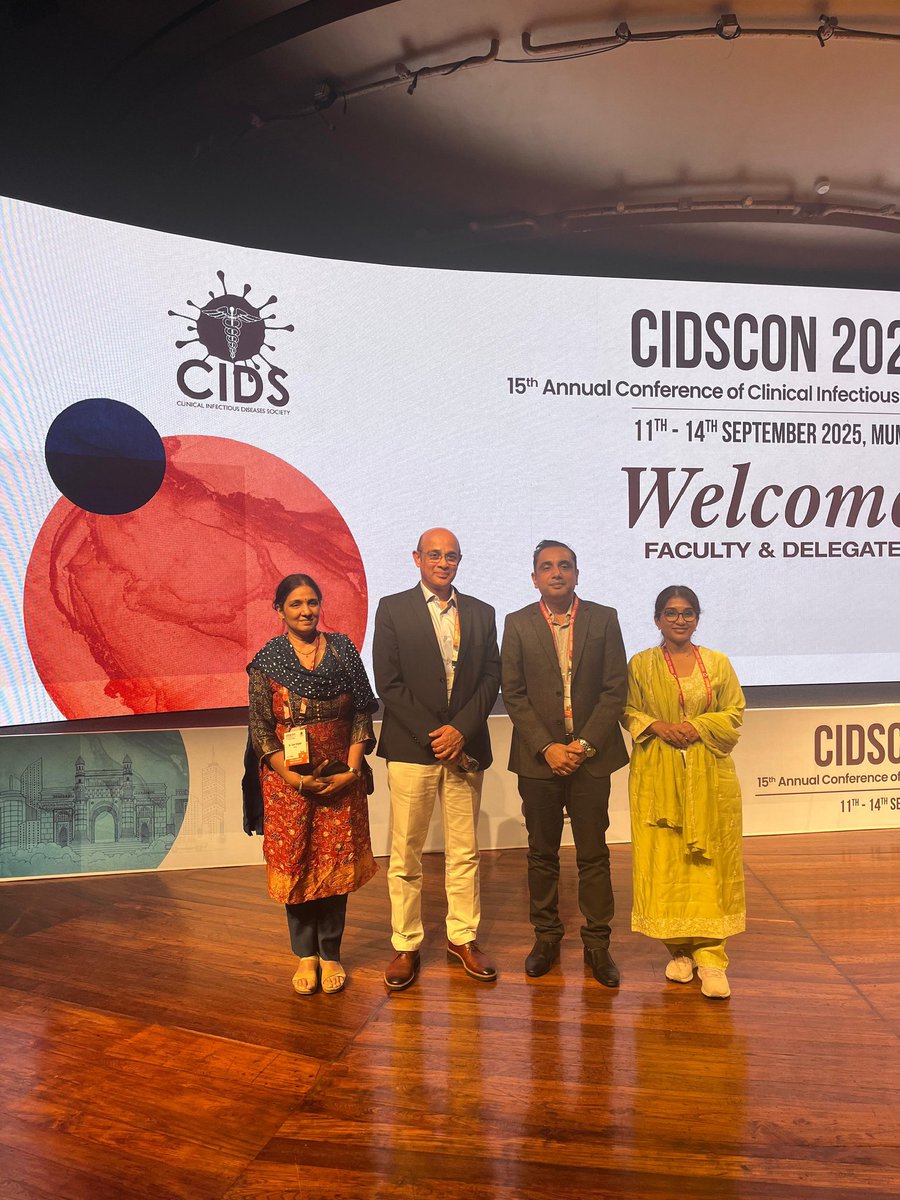 drswapgautam's tweet photo. Grateful to join esteemed colleagues as a panelist at #CIDSCON2025 ๐ก๐ค Discussing preventive healthcare & shingles awareness was truly enriching! ๐โจ #HealthcareLeadership #VaccineAwareness #PreventiveMedicine
#CIDSCON2025
#CIDSCON
#IDTwitter
#MedTwitter
#DrSwapnilGautam https://t.co/JQwNtmLT7e