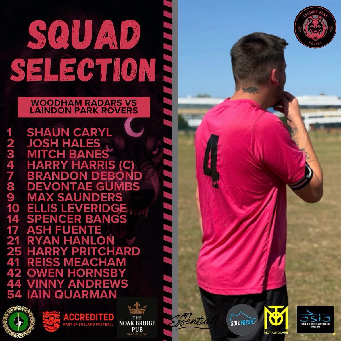 Laindon Park Rovers tweet media