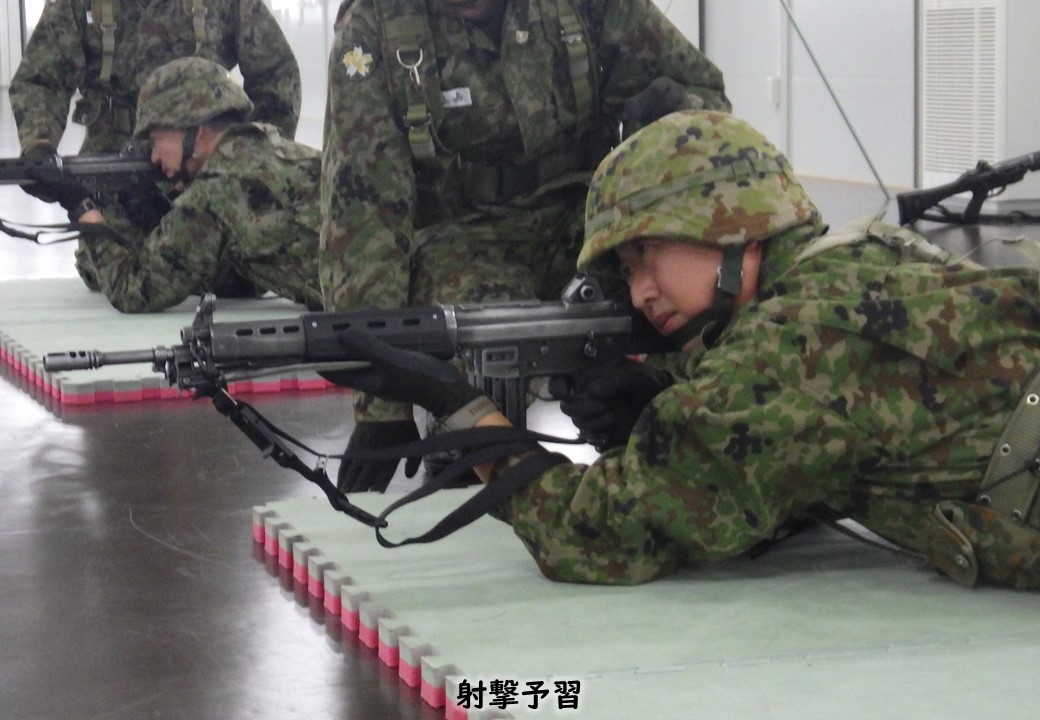 招集教育訓練】 第118教育大隊が、予備自衛官補のそれぞれのタイプに