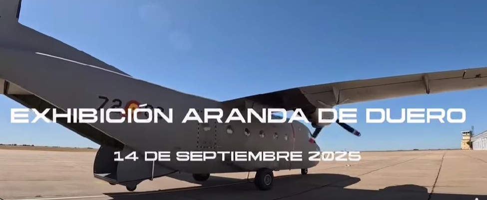 Fuerzas Armadas ES (@reclutamientoes) on Twitter photo Exhibición PAPEA en Aranda de Duero. Septiembre 2025🪂🇪🇸🇪🇸
youtube.com/watch?v=Nl9WUT… Vía <a href="/EjercitoAire/">Ejército del Aire y del Espacio</a>
#ReclutamientoES Exhibición PAPEA en Aranda de Duero. Septiembre 2025🪂🇪🇸🇪🇸
youtube.com/watch?v=Nl9WUT… Vía <a href="/EjercitoAire/">Ejército del Aire y del Espacio</a>
#ReclutamientoES