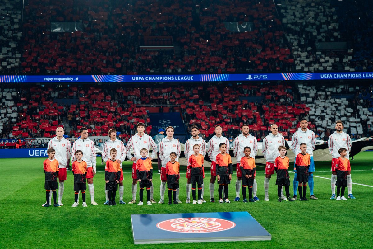 GironaFC's tweet image. ✨ Un any del nostre debut a la @ChampionsLeague
