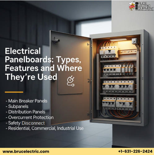 brucelectric's tweet image. From knowledge to purchase. Learn the types, features &amp;amp; uses of #panelboards then shop with Bruce Electric for quality backed by warranty.

#ElectricPanelboards #ElectricalEquipment #PowerDistribution #BruceElectric