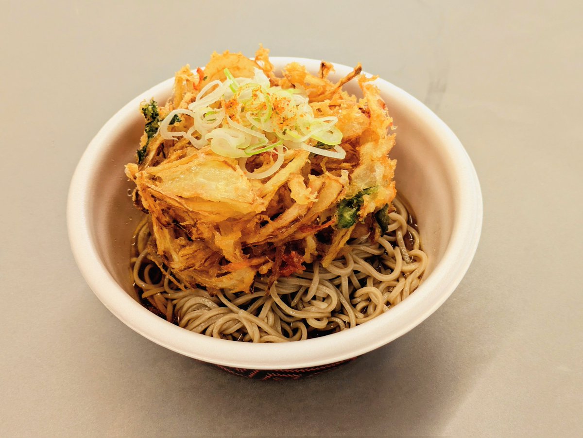 TCK グルメ紹介】 #かしわや さんの看板メニューは、天ぷらそば/うどん