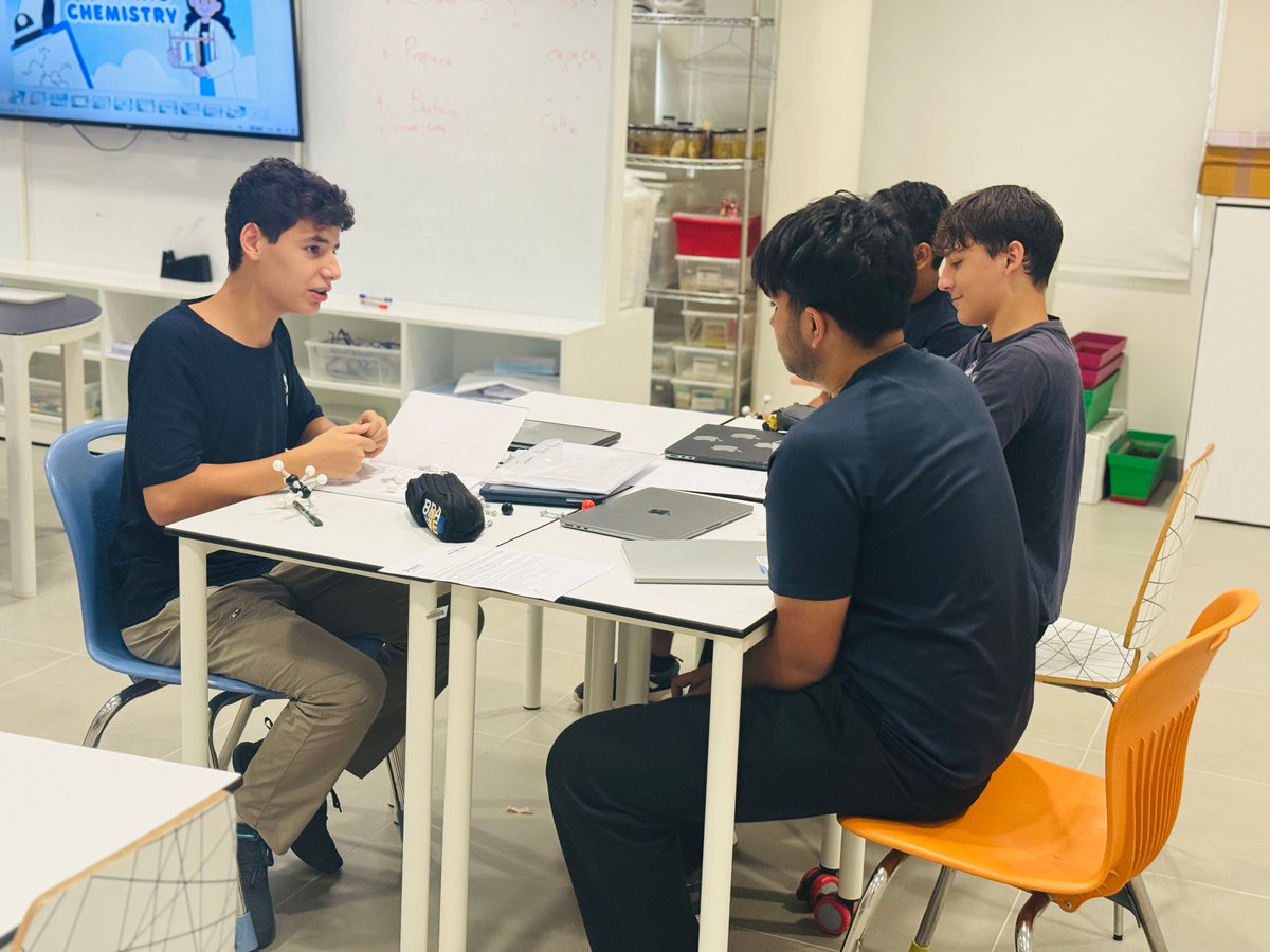 Our MYP 5 Science students are diving into Organic Chemistry with an inquiry-based approach! Using Molymod kits, they built chains, rings &amp; functional groups—bringing abstract concepts to life through hands-on modeling. A strong foundation for the IB DP!
#OrganicChemistry #ABIS