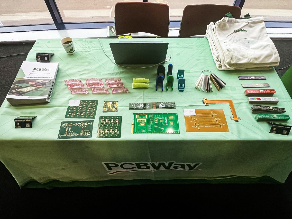 PCBWayOfficial's tweet image. 🎉It's an honor to spend such a meaningful day with everyone!
At the Electronic Component Show &amp;amp; Conference(#ECS), we exchanged many interesting topics and ideas!
Looking forward to PCBWay bringing you more inspiration!
🥳Cheers! (With EON cup!)