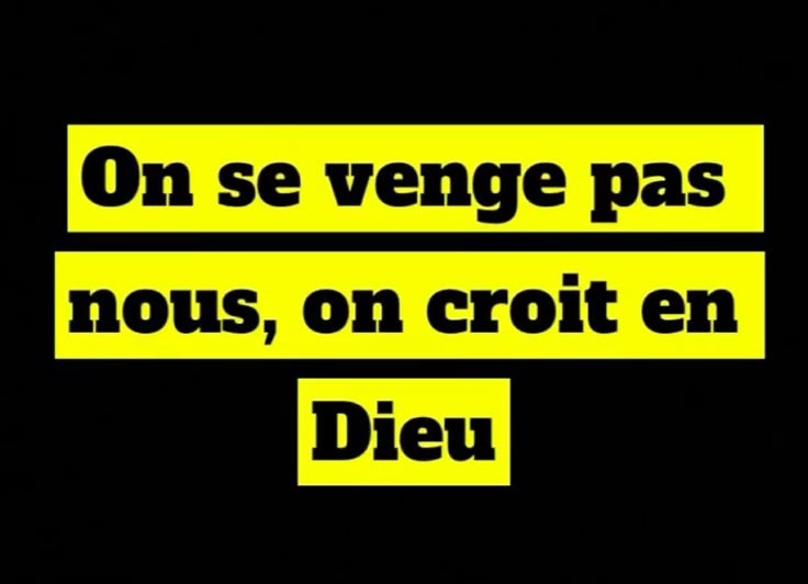 Le Karma va faire son travail