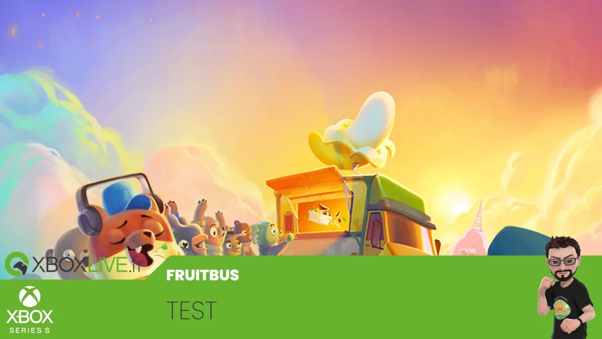 Un road trip culinaire plein de fraîcheur.

Le test de <a href="/Jess21fr/">Jess21fr | Xboxlive.fr</a> sur le jeu #Fruitbus est dispo sur notre site.

xboxlive.fr/test-fruitbus-…