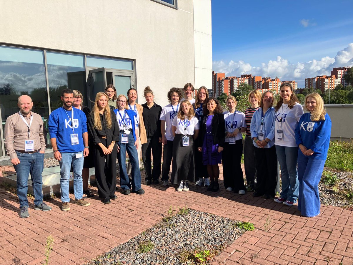 A pleasure to visit Klaipėda University 🇱🇹, host of #ICESASC2025, with Rector Prof. Artūras Razbadauskas &amp; Vice-Minister Arūnas Jagminas.

Inspiring exchange with students and scientists on the #OceanPact &amp; smart solutions for our seas. A hub shaping the Baltic &amp; EU #BlueEconomy.