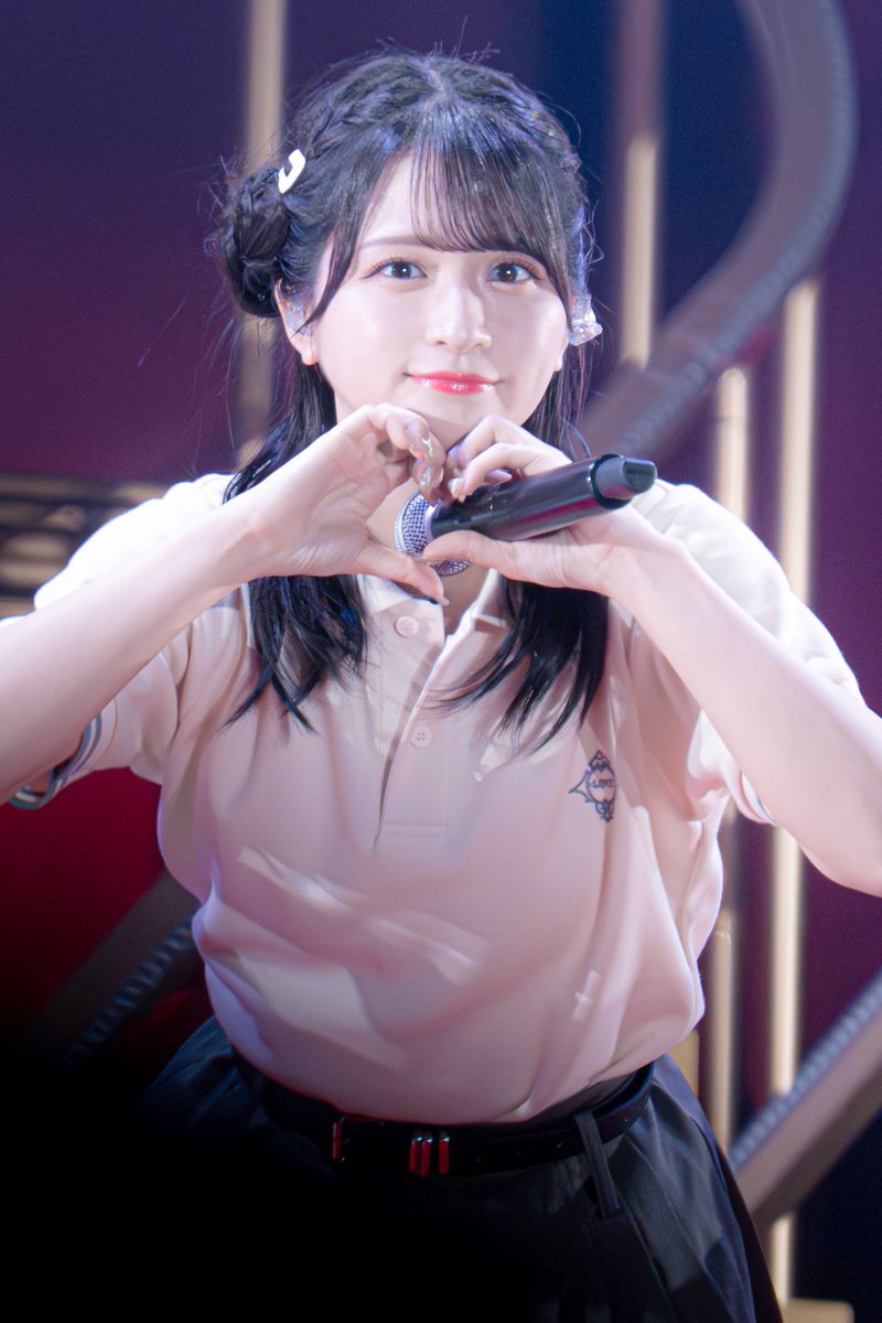 イコラブ 8周年ツアー ポロシャツ 佐々木舞香 ＝LOVE フリー