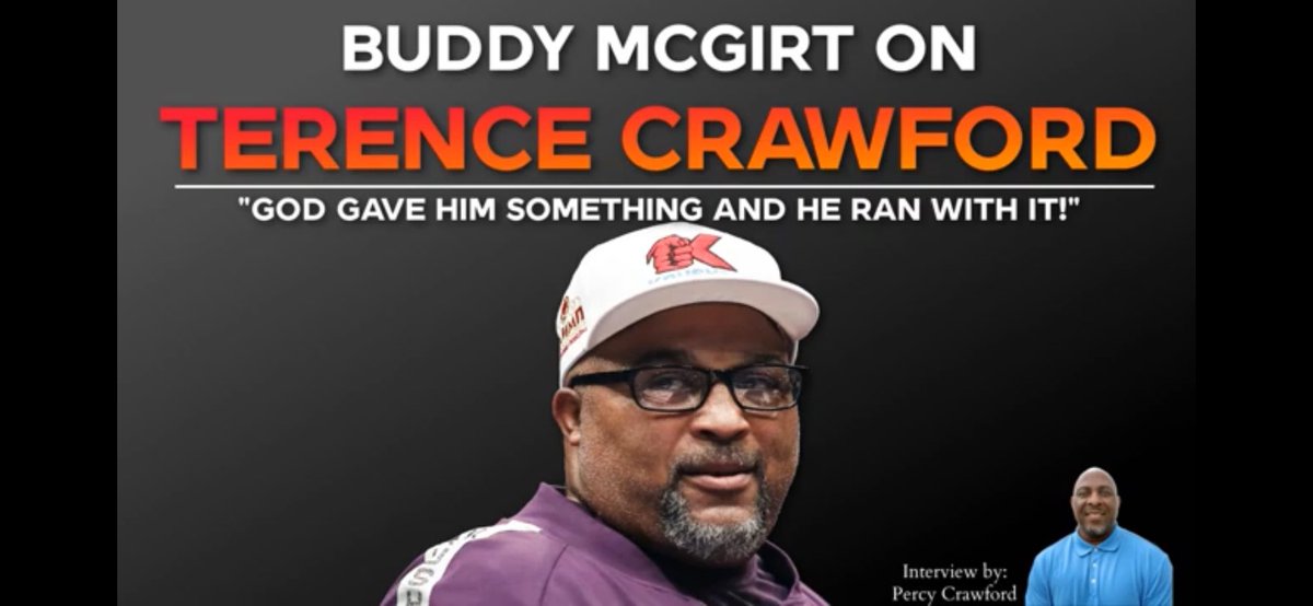 Boxing Hall of Famer, Buddy McGirt says Crawford earning Canelo’s respect by round two was his key to victory! “Like taking candy from a baby”! 

youtu.be/P0xSqHKOjNQ?si…