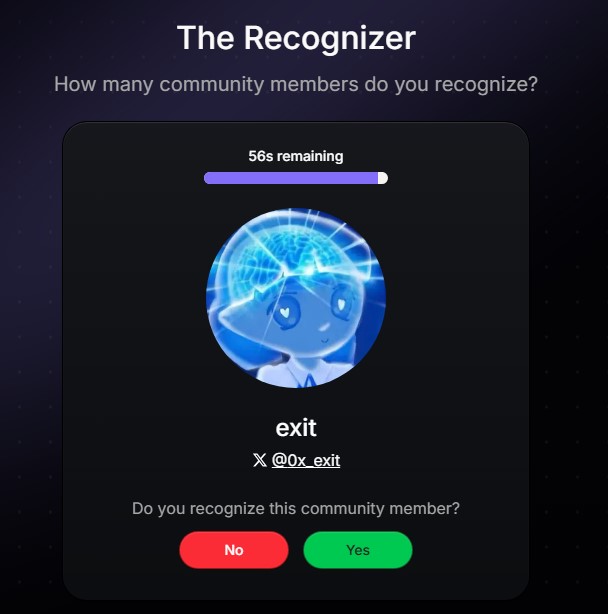 0x_exit's tweet image. ran into myself in the recognizer