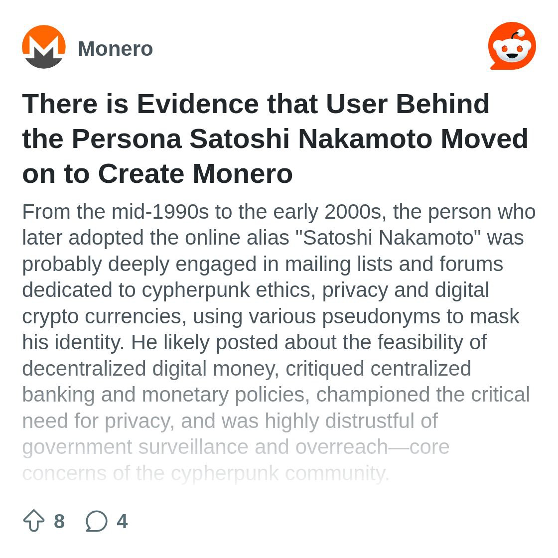 Unstoppable | Crypto Wallet (@unstoppablebyhs) on Twitter photo opened Monero subreddit today opened Monero subreddit today