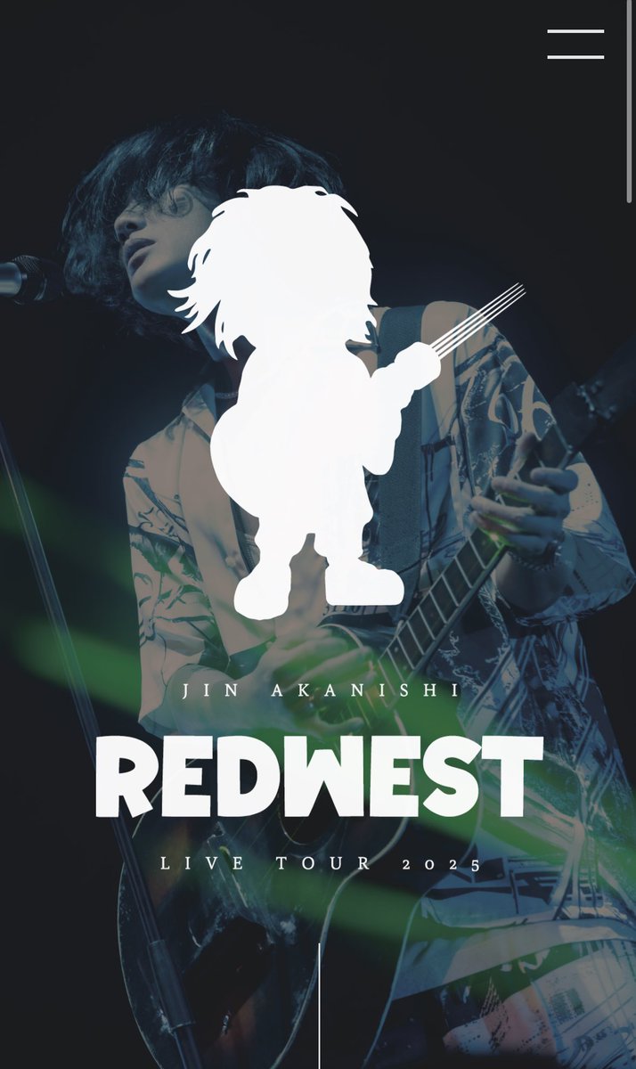 メ*2様 ミニトート 赤西仁　REDWEST